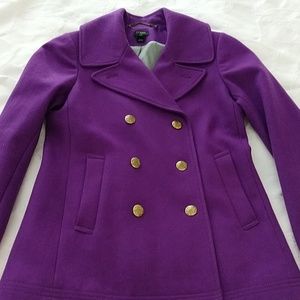 Pretty Purple Peacoat